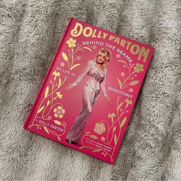 New Dolly Parton Behind the Seams Coffee Table Book - Picture 1 of 6